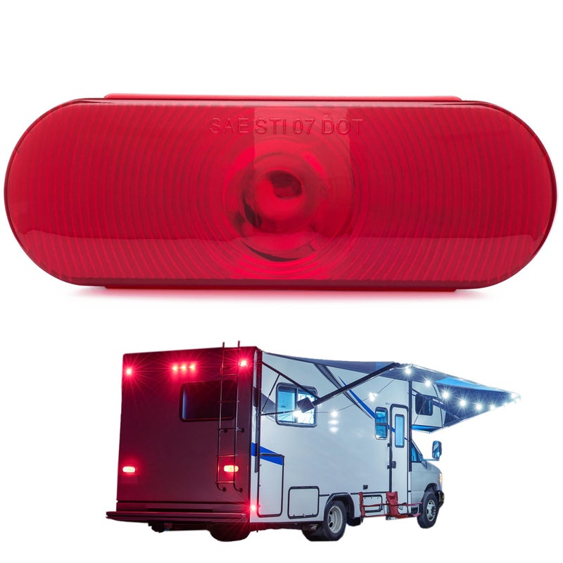 Lumitronics 6 inch Submersible Oval Sealed Stop/Turn/Tail Light - Image 1